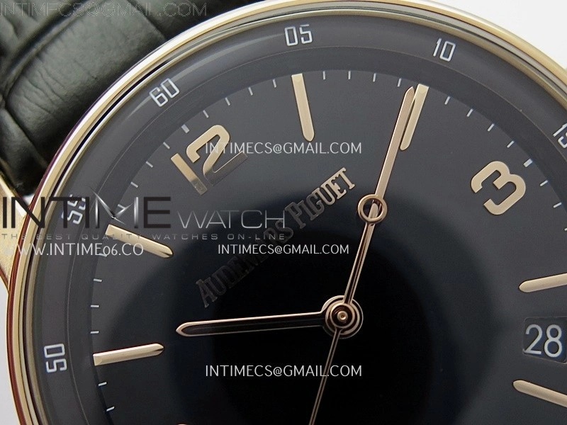Code 11.59 RG 15210 APSF 1:1 Best Edition Black Dial on Black Leather Strap SA4302 Super Clone